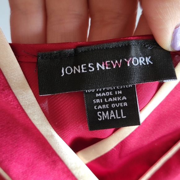 Jones New York | Red Babydoll Slip Lingerie Dress Y2K - Picture 3 of 5